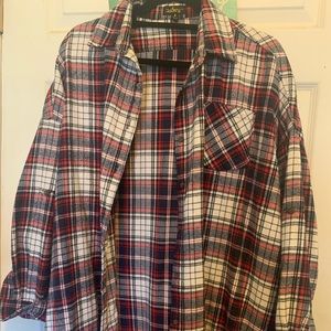 Oversized plaid